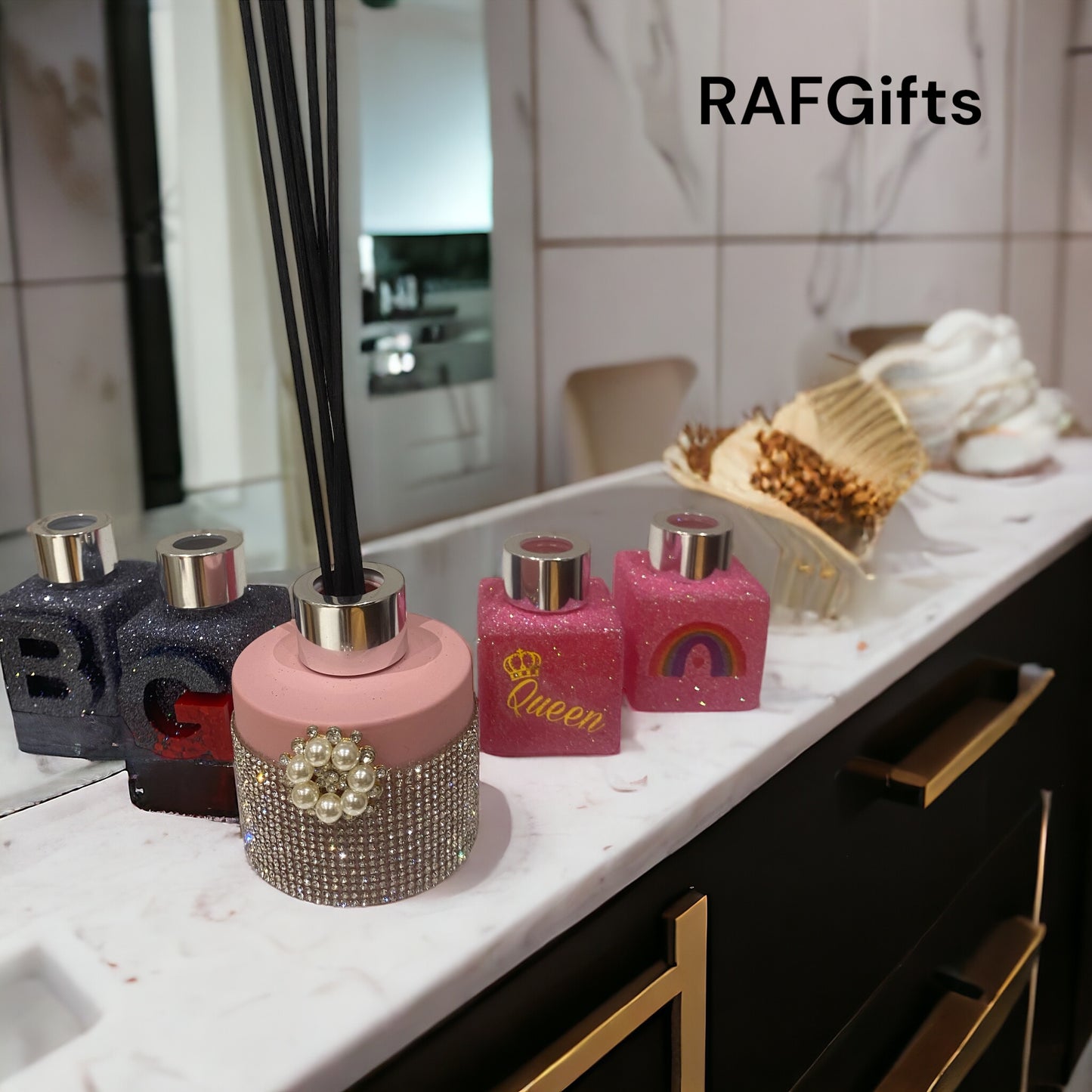 Ankita Pink Diffuser Bottle