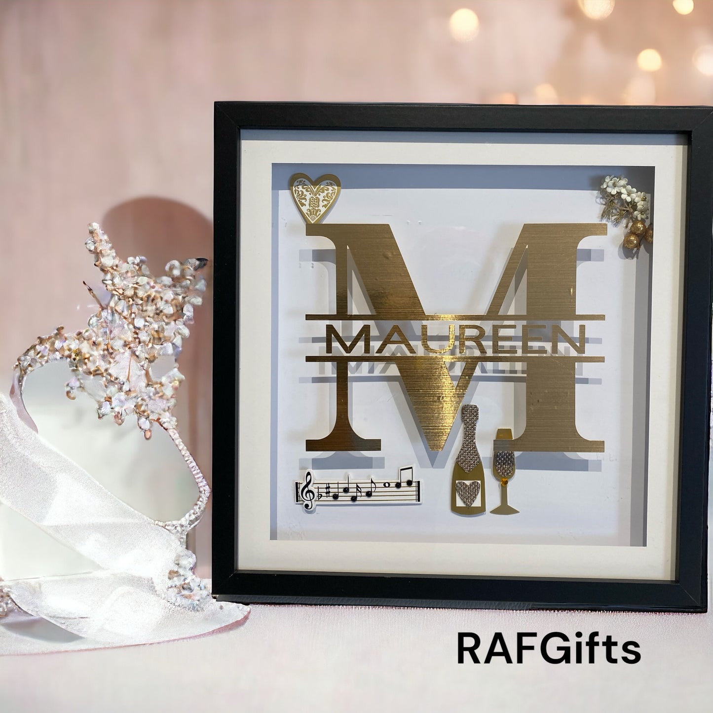 Shadow Box Gold