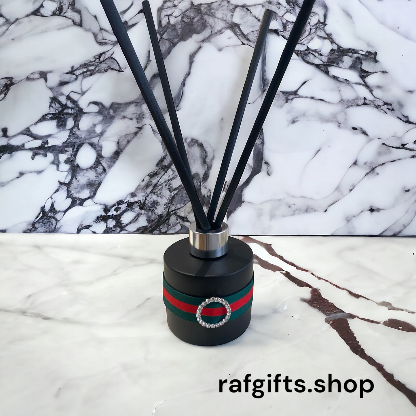 Red & Green and Circle rhinestone