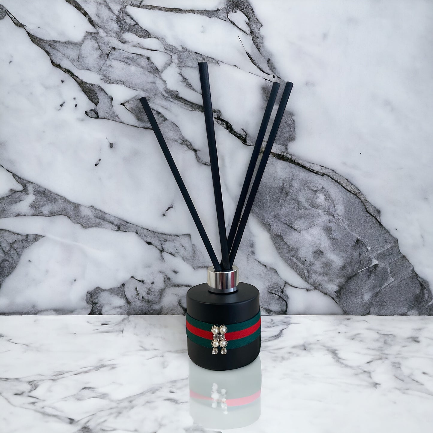 Red & Green and Circle rhinestone